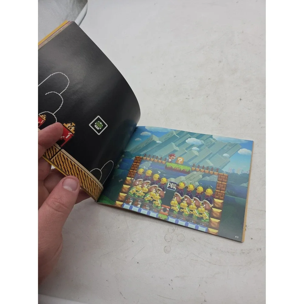 Super Mario Maker Nintendo Wii U - CIB W/ Manual + Paperback Idea Booklet